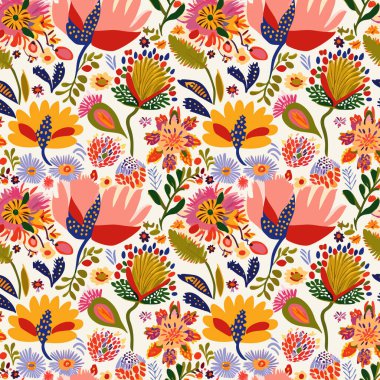 Desen sanat tasarımı. Yapraklı çiçek deseni. Çiçek buketleri. Çiçek kompozisyonları. Çiçek deseni