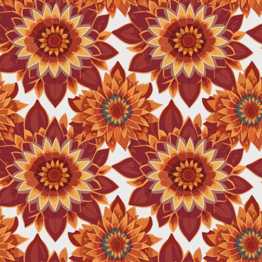 Yapraklı çiçek deseni. Çiçek buketleri çiçek kompozisyonları. Çiçek deseni