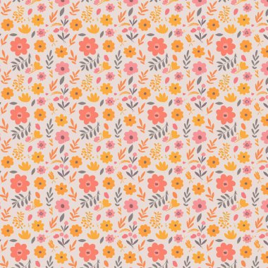 Yapraklı çiçek deseni. Çiçek buketleri çiçek kompozisyonları. Çiçek deseni