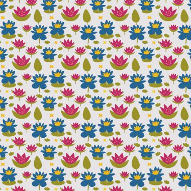 Desen sanat tasarımı. Yapraklı çiçek deseni. Çiçek buketleri. Çiçek kompozisyonları. Çiçek deseni