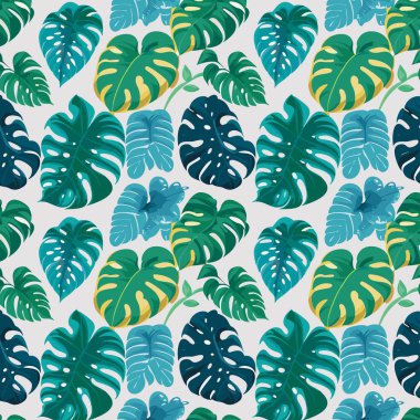 Yapraklı çiçek deseni. Çiçek buketleri çiçek kompozisyonları. Çiçek deseni