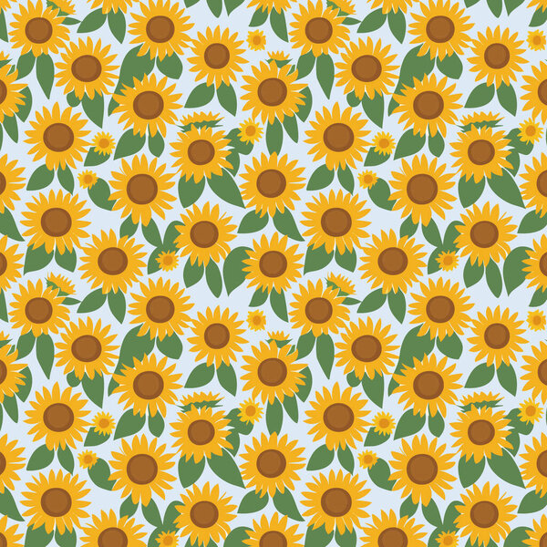 Flower pattern with leaves. Floral bouquets flower compositions. Floral pattern