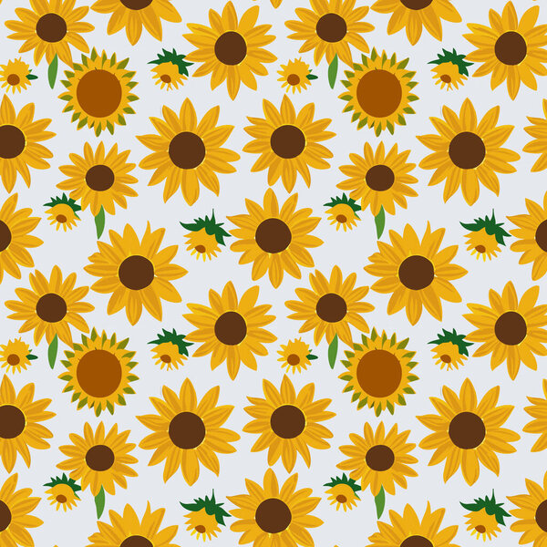 Flower pattern with leaves. Floral bouquets flower compositions. Floral pattern