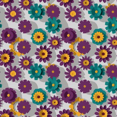 Yapraklı çiçek deseni. Çiçek buketleri çiçek kompozisyonları. Çiçek deseni