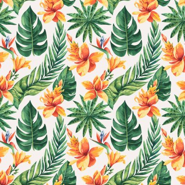 Yapraklı çiçek deseni. Çiçek buketleri çiçek kompozisyonları. Çiçek deseni