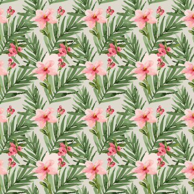 Yapraklı çiçek deseni. Çiçek buketleri çiçek kompozisyonları. Çiçek deseni