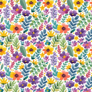 Yapraklı çiçek deseni. Çiçek buketleri çiçek kompozisyonları. Çiçek deseni