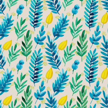 Yapraklı çiçek deseni. Çiçek buketleri çiçek kompozisyonları. Çiçek deseni