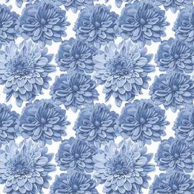 Yapraklı çiçek deseni. Çiçek buketleri çiçek kompozisyonları. Çiçek deseni