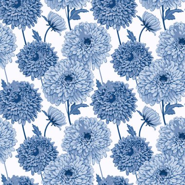 Yapraklı çiçek deseni. Çiçek buketleri çiçek kompozisyonları. Çiçek deseni