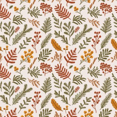 Yapraklı çiçek deseni. Çiçek buketleri çiçek kompozisyonları. Çiçek deseni