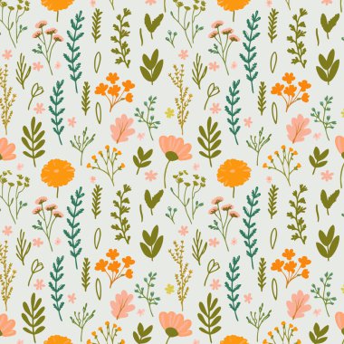 Yapraklı çiçek deseni. Çiçek buketleri çiçek kompozisyonları. Çiçek deseni