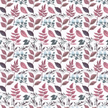 Yapraklı çiçek deseni. Çiçek buketleri çiçek kompozisyonları. Çiçek deseni