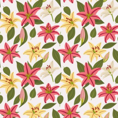 Yapraklı çiçek deseni. Çiçek buketleri çiçek kompozisyonları. Çiçek deseni