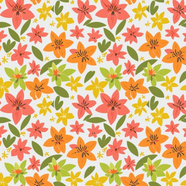 Yapraklı çiçek deseni. Çiçek buketleri çiçek kompozisyonları. Çiçek deseni