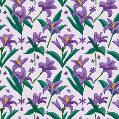 Yapraklı çiçek deseni. Çiçek buketleri çiçek kompozisyonları. Çiçek deseni