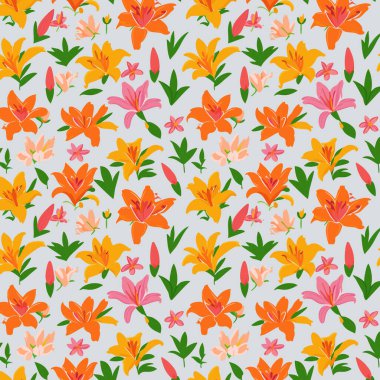 Yapraklı çiçek deseni. Çiçek buketleri çiçek kompozisyonları. Çiçek deseni