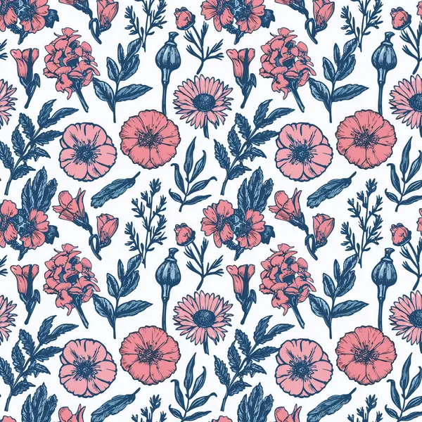 Yapraklı çiçek deseni. Çiçek buketleri çiçek kompozisyonları. Çiçek deseni