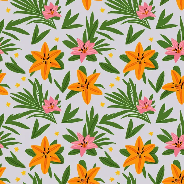 Yapraklı çiçek deseni. Çiçek buketleri çiçek kompozisyonları. Çiçek deseni