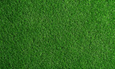 Yapay zemin için yeşil çimen arka planı. Yeşil çimen doğal arkaplan dokusu.
