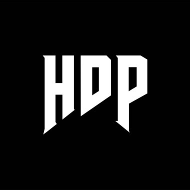 Teknoloji şirketi için HEP harf logosu tasarımı. HEP logo tasarımı siyah ve beyaz renk kombinasyonu. HEP logosu, HEP vektörü, HEP tasarımı, HEP simgesi, HEP alfabesi. HEP tipografi logosu tasarımı.