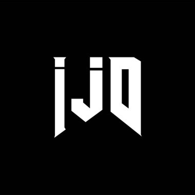 Teknoloji şirketi için IJD mektup logosu tasarımı. IJD logo tasarımı siyah ve beyaz renk kombinasyonu. IJD logosu, IJD vektörü, IJD tasarımı, IJD simgesi, IJD alfabesi. IJD tipografi logosu tasarımı.