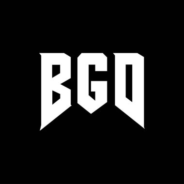 Teknoloji şirketi için BGD mektup logosu tasarımı. BGD logo tasarımı siyah ve beyaz renk kombinasyonu. BGD logosu, BGD vektörü, BGD tasarımı, BGD simgesi, BGD alfabesi. BGD tipografi logosu tasarımı.