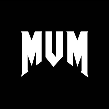 Teknoloji şirketi için MVM mektup logosu tasarımı. MVM logo tasarımı siyah ve beyaz renk kombinasyonu. MVM logosu, MVM vektörü, MVM tasarımı, MVM simgesi, MVM alfabesi. MVM tipografi logosu tasarımı.