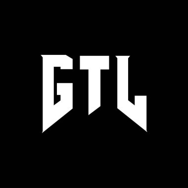 Teknoloji şirketi için GTL mektup logosu tasarımı. GTL logo tasarımı siyah ve beyaz renk kombinasyonu. GTL logosu, GTL vektörü, GTL tasarımı, GTL simgesi, GTL alfabesi. GTL tipografi logo tasarımı.