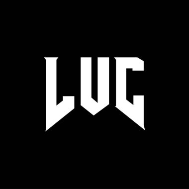 Teknoloji şirketi için LUC harf logosu tasarımı. LUC logo tasarımı siyah ve beyaz renk kombinasyonu. LUC logosu, LUC vektörü, LUC tasarımı, LUC simgesi, LUC alfabesi. LUC tipografi logosu tasarımı.
