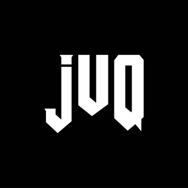 Teknoloji şirketi için JUQ harf logosu tasarımı. JUQ logo tasarımı siyah ve beyaz renk kombinasyonu. JUQ logosu, JUQ vektörü, JUQ tasarımı, JUQ simgesi, JUQ alfabesi. JUQ tipografi logosu tasarımı.