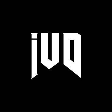 Teknoloji şirketi için IUD harf logosu tasarımı. IUD logo tasarımı siyah-beyaz renk kombinasyonu. IUD logosu, IUD vektörü, IUD tasarımı, IUD simgesi, IUD alfabesi. IUD tipografi logosu tasarımı.