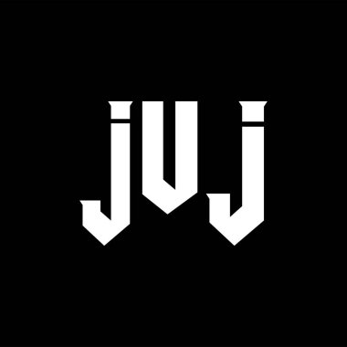 Teknoloji şirketi için JUJ mektup logosu tasarımı. JUJ logo tasarımı siyah ve beyaz renk kombinasyonu. JUJ logosu, JUJ vektörü, JUJ tasarımı, JUJ simgesi, JUJ alfabesi. JUJ tipografi logosu tasarımı.