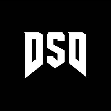 Teknoloji şirketi için DSD mektup logosu tasarımı. DSD logo tasarımı siyah ve beyaz renk kombinasyonu. DSD logosu, DSD vektörü, DSD tasarımı, DSD simgesi, DSD alfabesi. DSD tipografi logosu tasarımı.