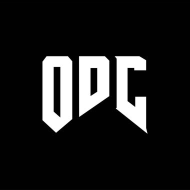 Teknoloji şirketi için YMB mektup logosu tasarımı. ODC logosu siyah-beyaz renk kombinasyonu tasarladı. ODC logosu, ODC vektörü, ODC tasarımı, ODC simgesi, ODC alfabesi. ODC tipografi logosu tasarımı.