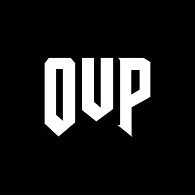 Teknoloji şirketi için OUP harf logosu tasarımı. OUP logosu siyah ve beyaz renk kombinasyonu tasarladı. OUP logosu, OUP vektörü, OUP tasarımı, OUP simgesi, OUP alfabesi. OUP tipografi logosu tasarımı.