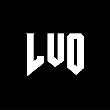 Teknoloji şirketi için LUO harf logosu tasarımı. LUO logo tasarımı siyah ve beyaz renk kombinasyonu. LUO logosu, LUO vektörü, LUO tasarımı, LUO simgesi, LUO alfabesi. LUO tipografi logosu tasarımı.