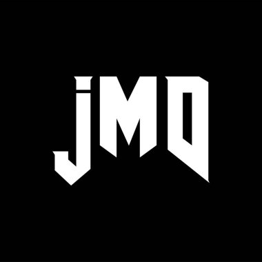 Teknoloji şirketi için JMD mektup logosu tasarımı. JMD logo tasarımı siyah ve beyaz renk kombinasyonu. JMD logosu, JMD vektörü, JMD tasarımı, JMD simgesi, JMD alfabesi. JMD tipografi logosu tasarımı.