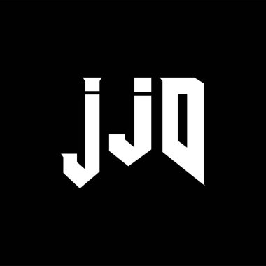 Teknoloji şirketi için JJD mektup logosu tasarımı. JJD logo tasarımı siyah ve beyaz renk kombinasyonu. JJD logosu, JJD vektörü, JJD tasarımı, JJD simgesi, JJD alfabesi. JJD tipografi logosu tasarımı.