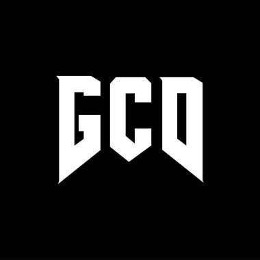 Teknoloji şirketi için GCD mektup logosu tasarımı. GCD logo tasarımı siyah ve beyaz renk kombinasyonu. GCD logosu, GCD vektörü, GCD tasarımı, GCD simgesi, GCD alfabesi. GCD tipografi logo tasarımı.