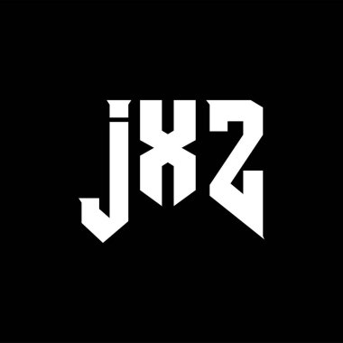 Teknoloji şirketi için JXZ harf logosu tasarımı. JXZ logo tasarımı siyah ve beyaz renk kombinasyonu. JXZ logosu, JXZ vektörü, JXZ tasarımı, JXZ simgesi, JXZ alfabesi. JXZ tipografi logosu tasarımı.