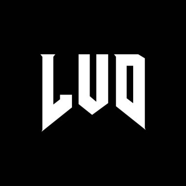 Teknoloji şirketi için LVD mektup logosu tasarımı. LVD logo tasarımı siyah ve beyaz renk kombinasyonu. LVD logosu, LVD vektörü, LVD tasarımı, LVD simgesi, LVD alfabesi. LVD tipografi logosu tasarımı.