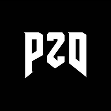 Teknoloji şirketi için PZD mektup logosu tasarımı. PZD logo tasarımı siyah ve beyaz renk kombinasyonu. PZD logosu, PZD vektörü, PZD tasarımı, PZD simgesi, PZD alfabesi. PZD tipografi logosu tasarımı.