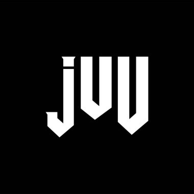 Teknoloji şirketi için JUU mektup logosu tasarımı. JUU logo tasarımı siyah ve beyaz renk kombinasyonu. JUU logosu, JUU vektörü, JUU tasarımı, JUU simgesi, JUU alfabesi. JUU tipografi logosu tasarımı.