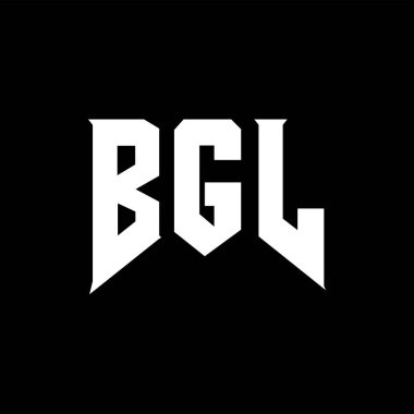 Teknoloji şirketi için BGL harf logosu tasarımı. BGL logo tasarımı siyah ve beyaz renk kombinasyonu. BGL logosu, BGL vektörü, BGL tasarımı, BGL simgesi, BGL alfabesi. BGL tipografi logo tasarımı.