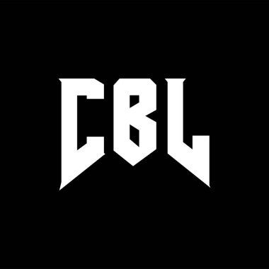 Teknoloji şirketi için CBL mektup logosu tasarımı. CBL logo tasarımı siyah ve beyaz renk kombinasyonu. CBL logosu, CBL vektörü, CBL tasarımı, CBL simgesi, CBL alfabesi. CBL tipografi logosu tasarımı.