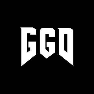 Teknoloji şirketi için GGD harf logosu tasarımı. GGD logo tasarımı siyah ve beyaz renk kombinasyonu. GGD logosu, GGD vektörü, GGD tasarımı, GGD simgesi, GGD alfabesi. GGD tipografi logosu tasarımı.