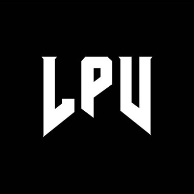 Teknoloji şirketi için LPV harf logosu tasarımı. LPV logo tasarımı siyah ve beyaz renk kombinasyonu. LPV logosu, LPV vektörü, LPV tasarımı, LPV simgesi, LPV alfabesi. LPV tipografi logosu tasarımı.