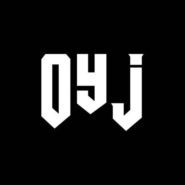 Teknoloji şirketi için OYJ mektup logosu tasarımı. OYJ logosu siyah ve beyaz renk kombinasyonu tasarladı. OYJ logosu, OYJ vektörü, OYJ tasarımı, OYJ simgesi, OYJ alfabesi. OYJ tipografi logosu tasarımı.