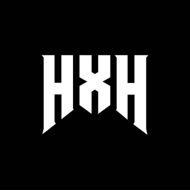 Teknoloji şirketi için HXH mektup logosu tasarımı. HXH logosu siyah ve beyaz renk kombinasyonu tasarladı. HXH logosu, HXH vektörü, HXH dizaynı, HXH simgesi, HXH alfabesi. HXH tipografi logosu tasarımı.